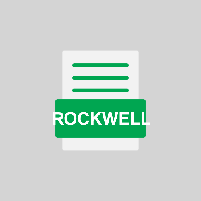 ROCKWELL Endung