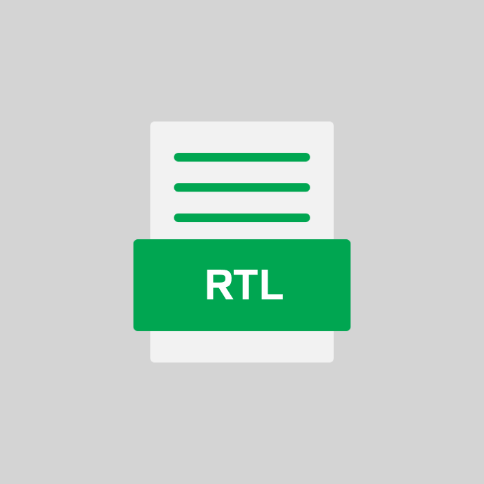 RTL Endung