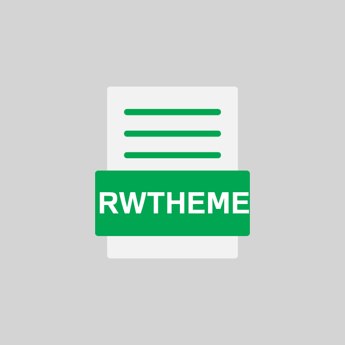 RWTHEME Endung