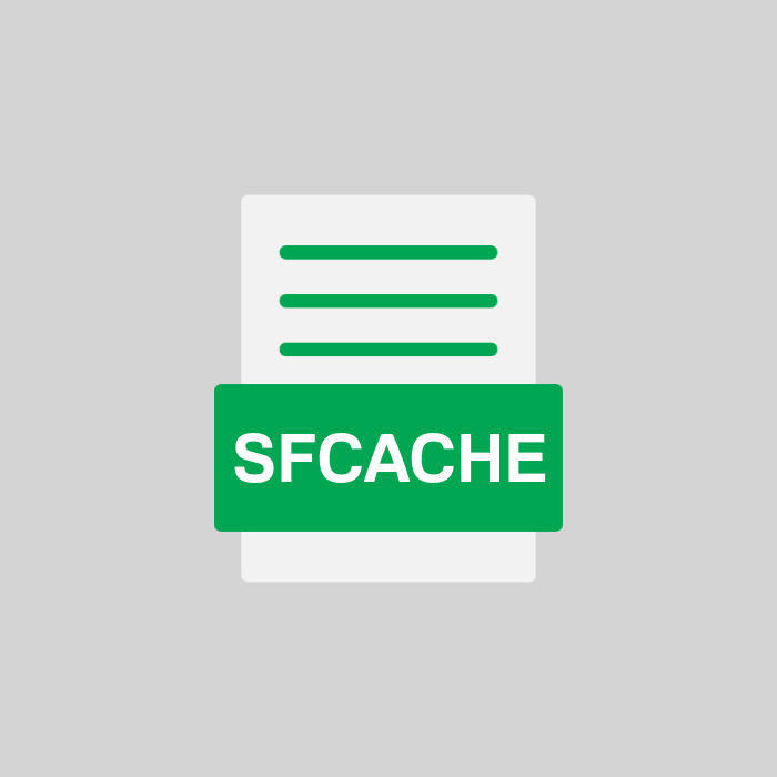 SFCACHE Endung