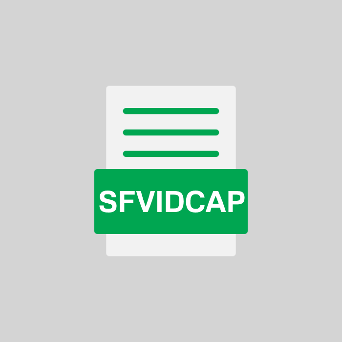 SFVIDCAP Datei