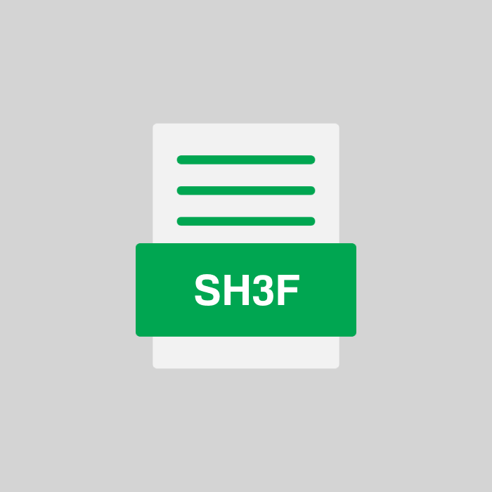 SH3F Datei