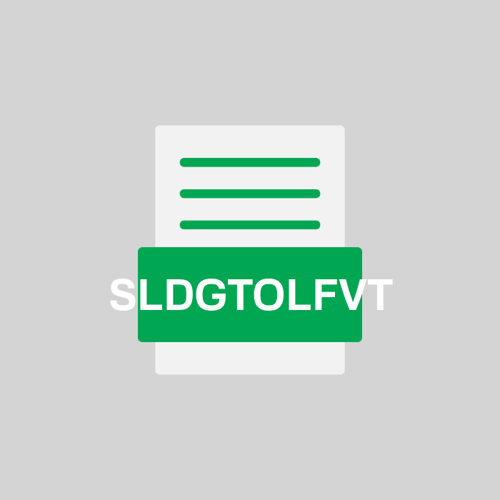 SLDGTOLFVT Endung