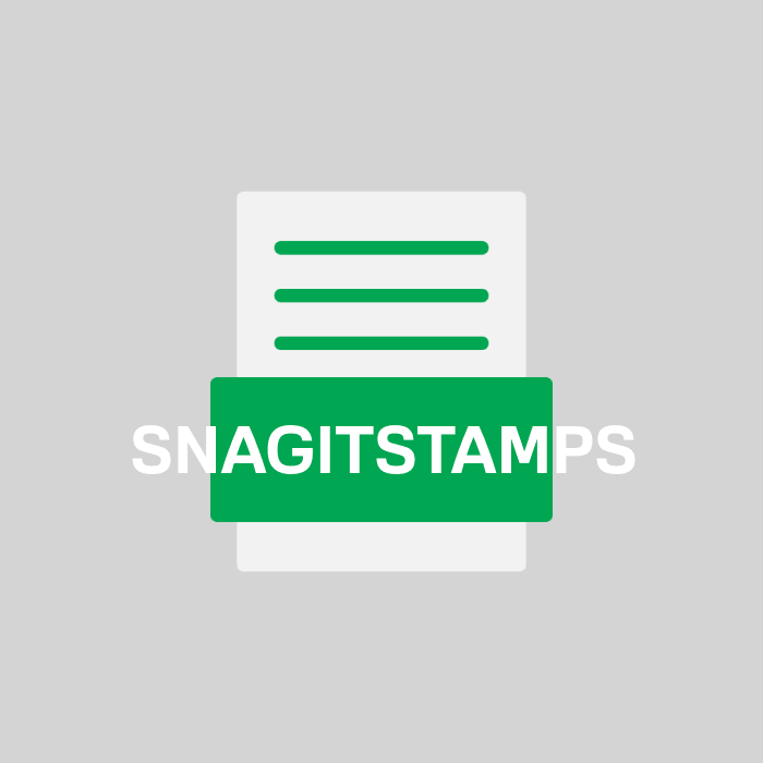 SNAGITSTAMPS Endung