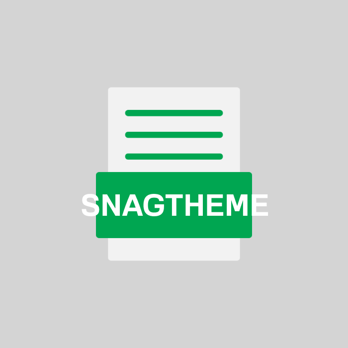 SNAGTHEME Endung