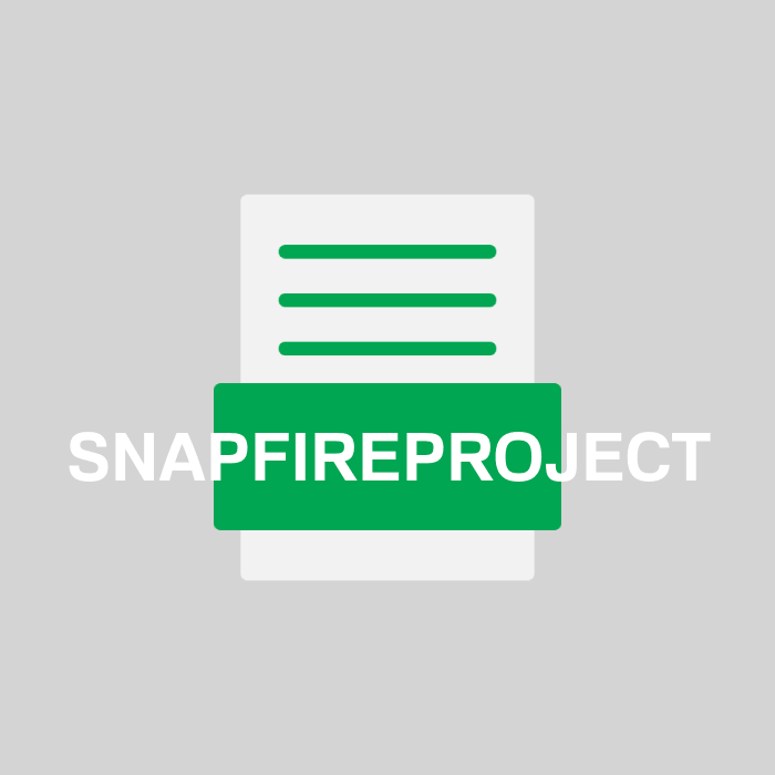 SNAPFIREPROJECT Endung