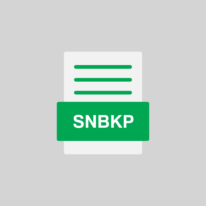 SNBKP Endung