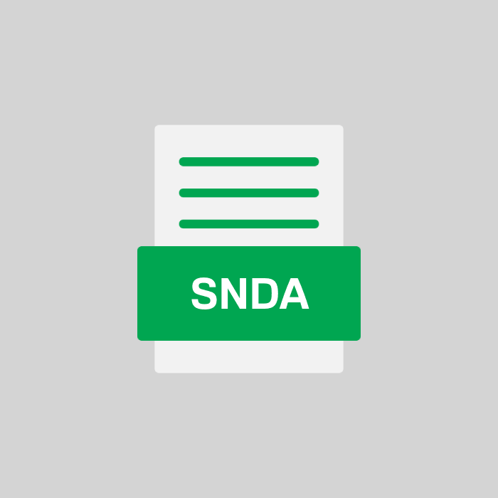 SNDA Endung