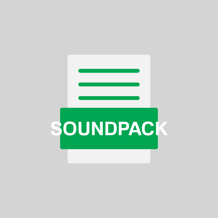 SOUNDPACK Endung