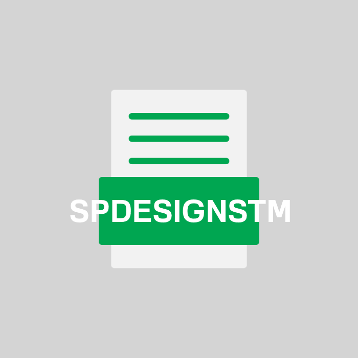 SPDESIGNSTM Endung