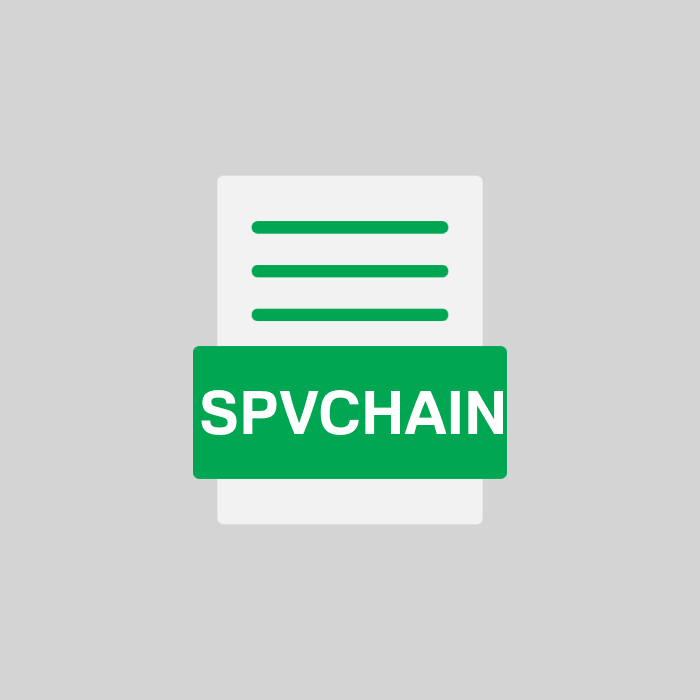 SPVCHAIN Endung