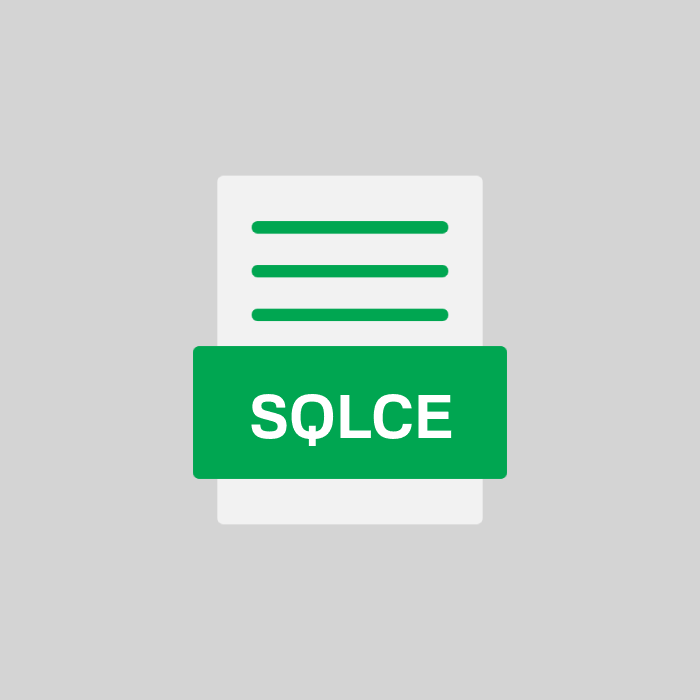 SQLCE Endung