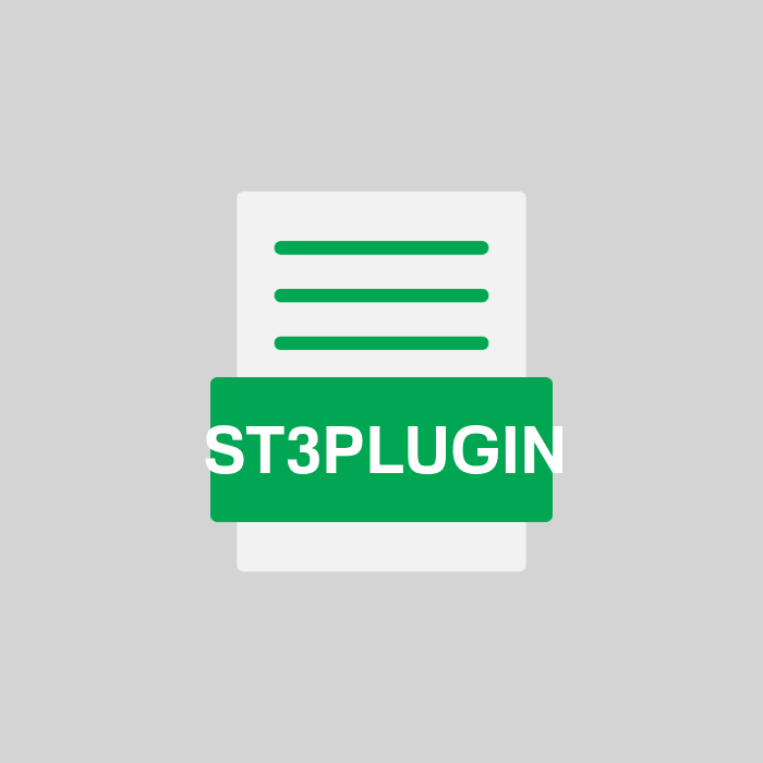 ST3PLUGIN Endung