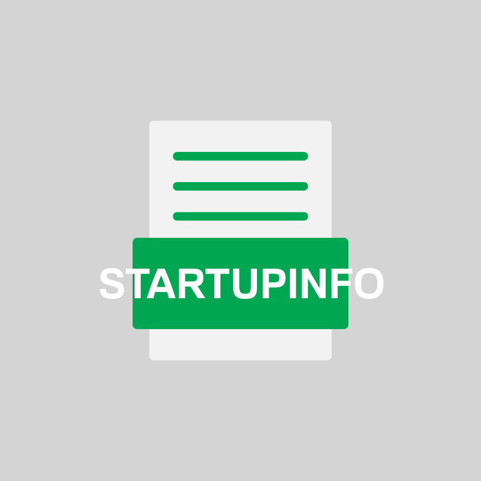 STARTUPINFO Endung