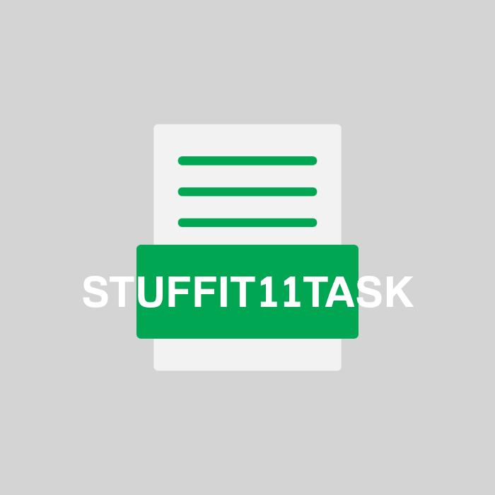 STUFFIT11TASK Endung