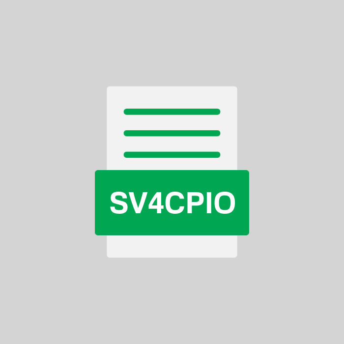 SV4CPIO Endung