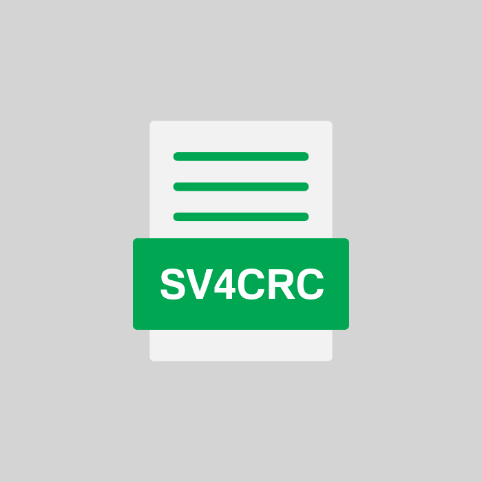 SV4CRC Endung