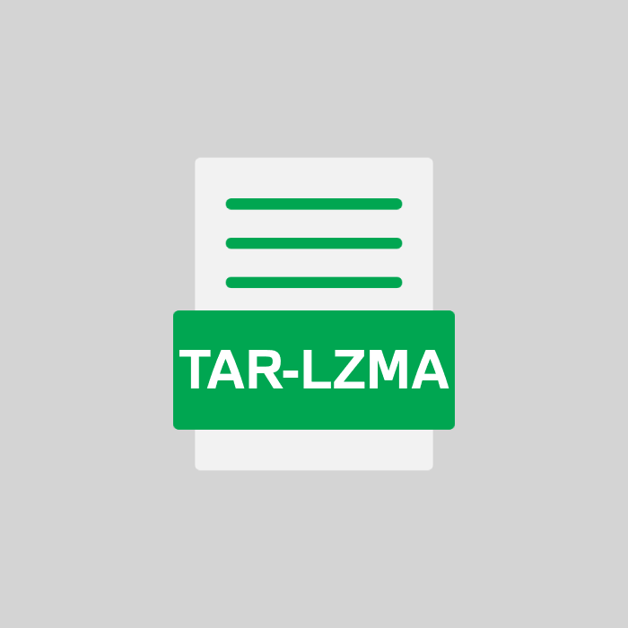 TAR-LZMA Endung