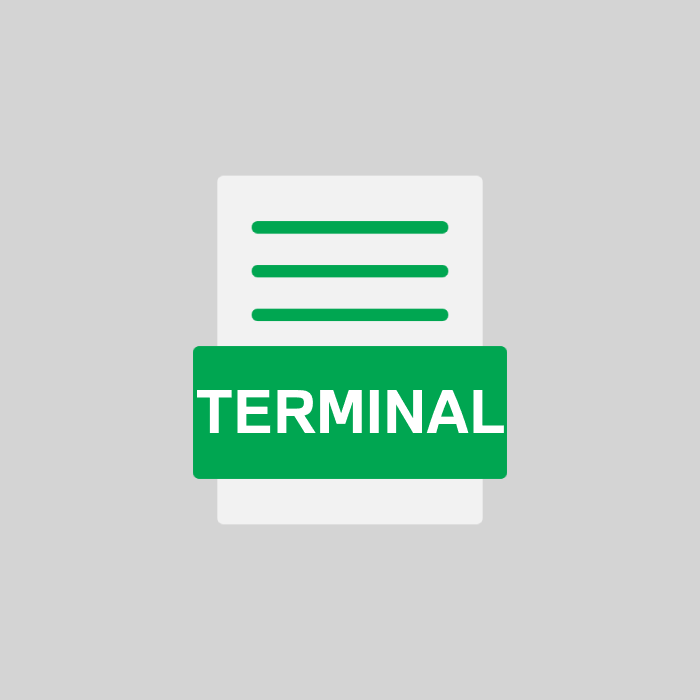 TERMINAL Endung