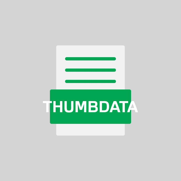 THUMBDATA Endung