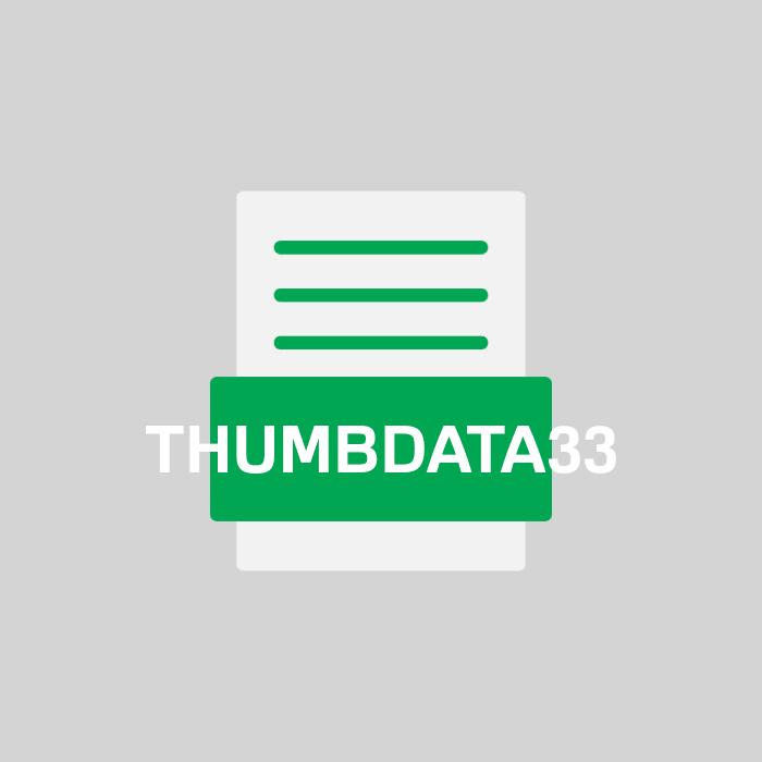 THUMBDATA33 Endung