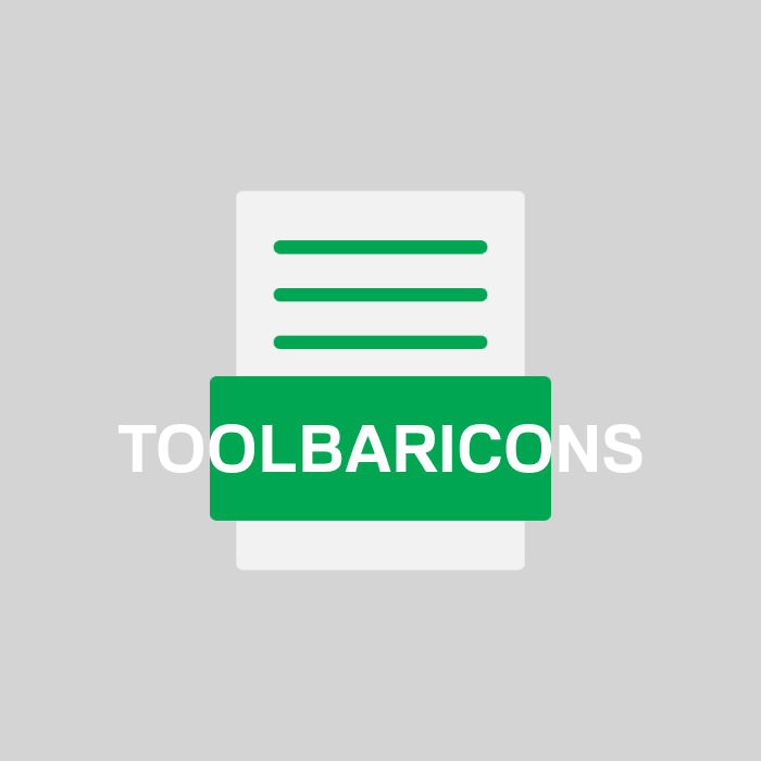 TOOLBARICONS Endung