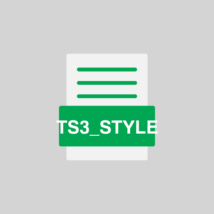 TS3_STYLE Endung