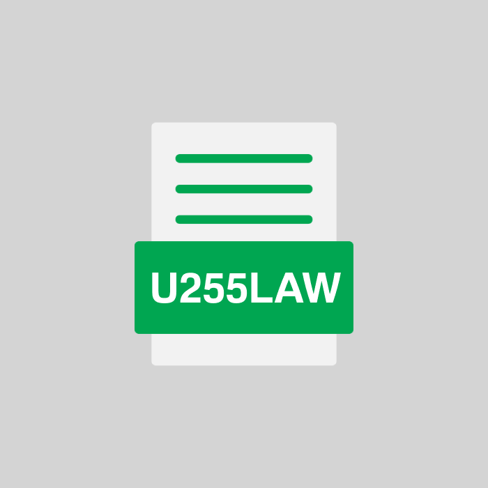 U255LAW Endung