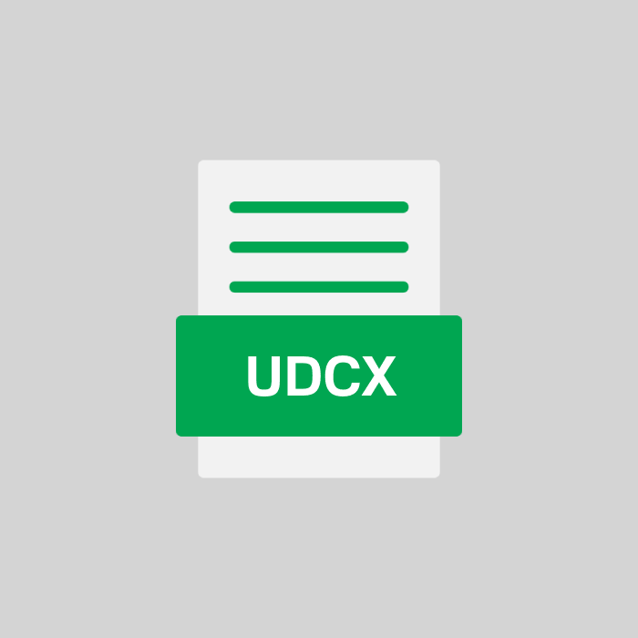 UDCX Endung