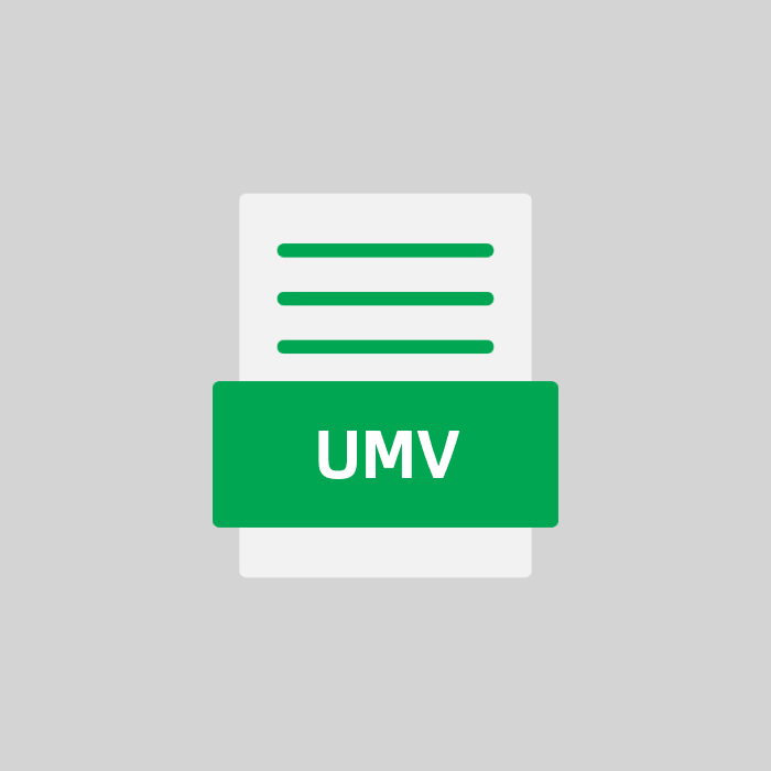 UMV Endung