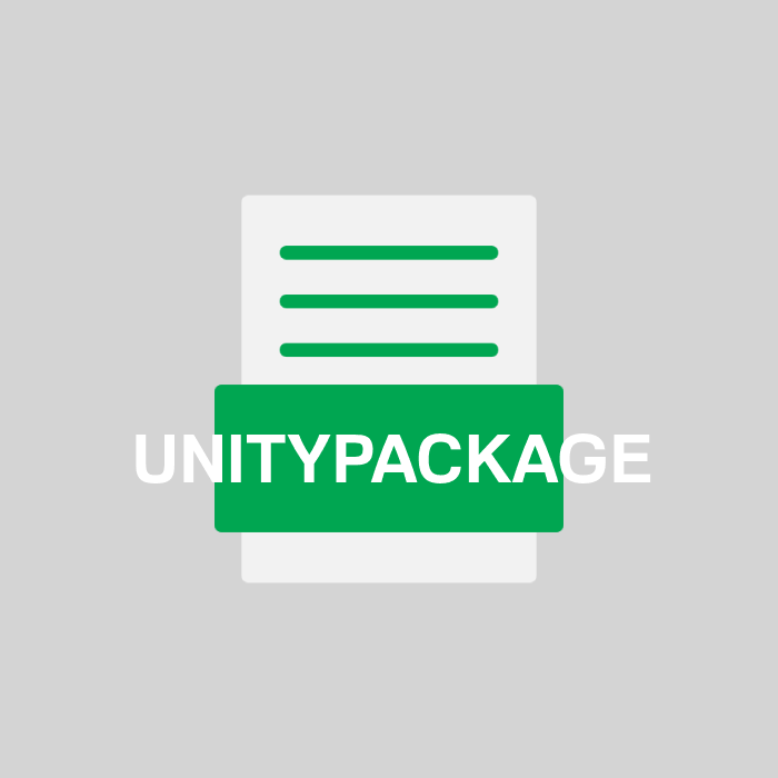 UNITYPACKAGE Endung