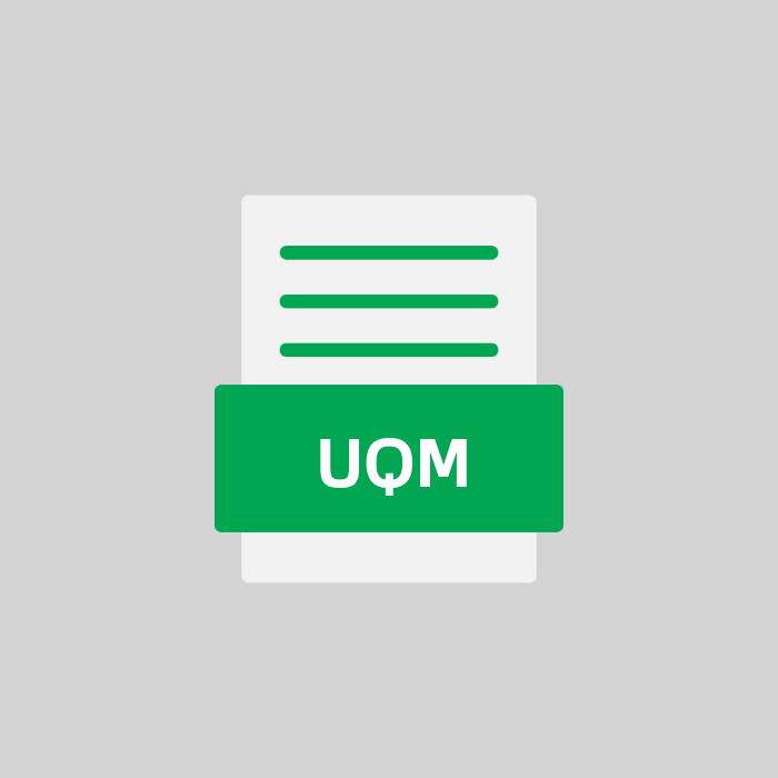 UQM Endung