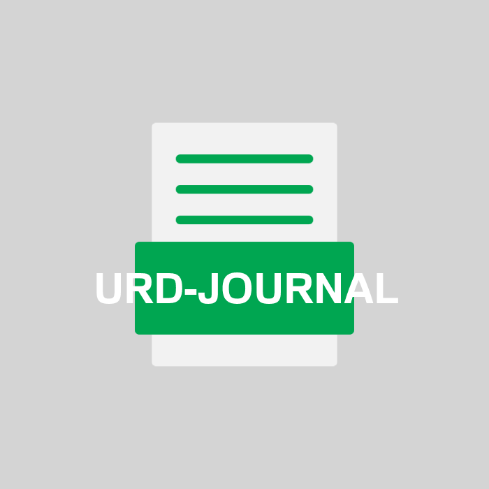 URD-JOURNAL Endung