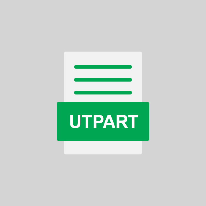 UTPART Endung