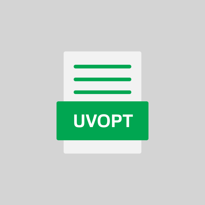 UVOPT Endung