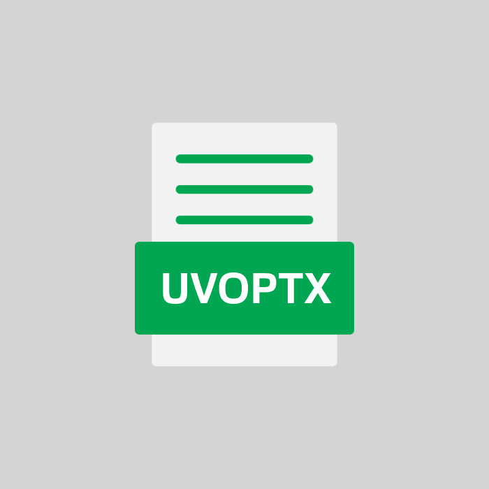 UVOPTX Endung