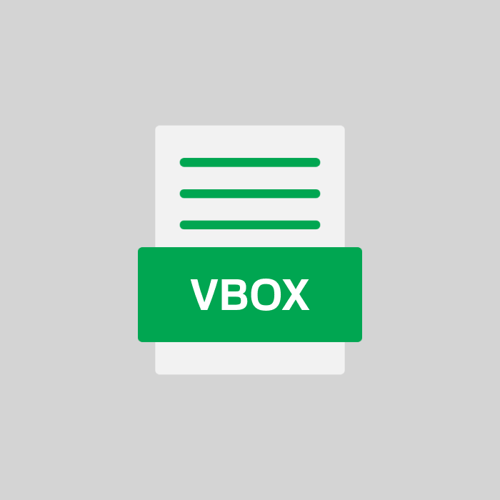 VBOX Datei