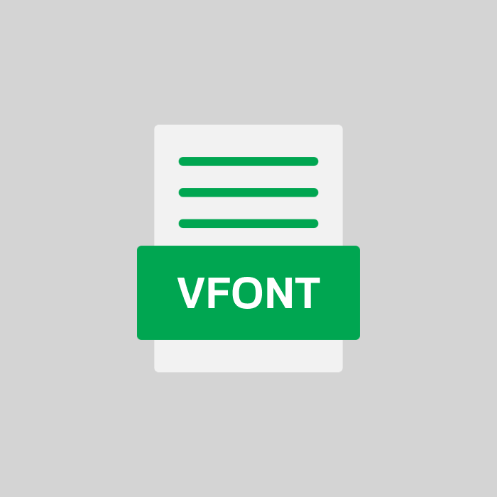 VFONT Endung