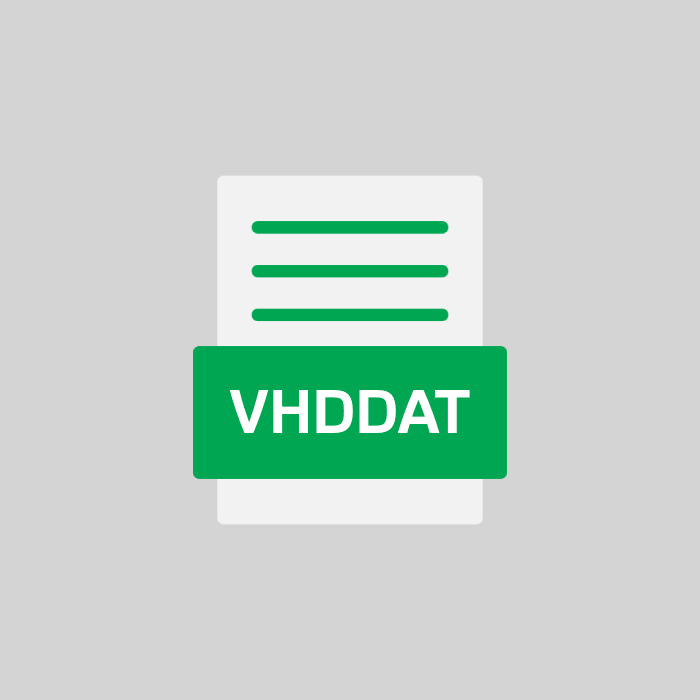 VHDDAT Endung