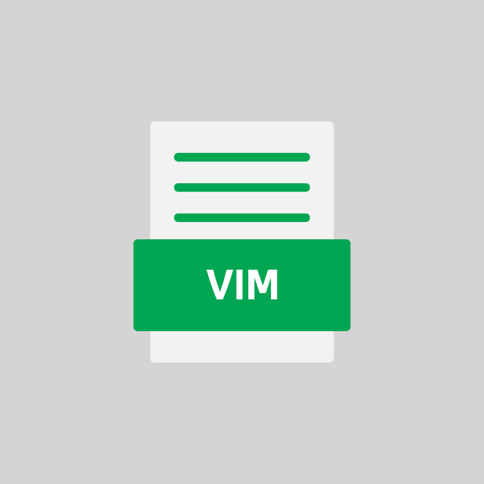 VIM Endung