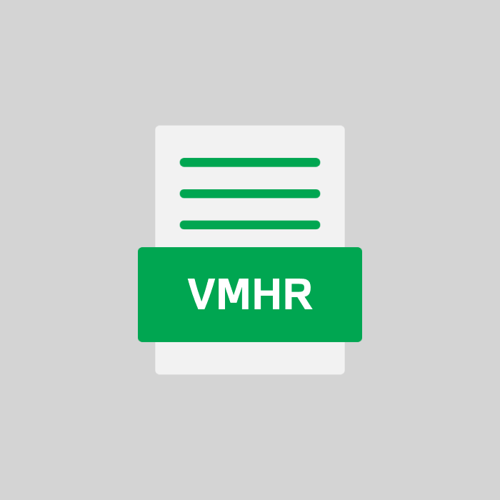 VMHR Endung