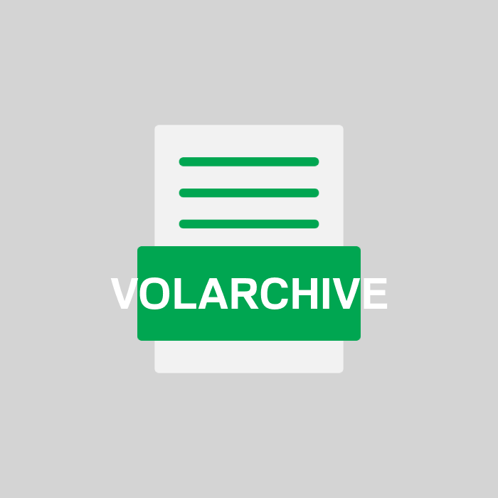 VOLARCHIVE Endung