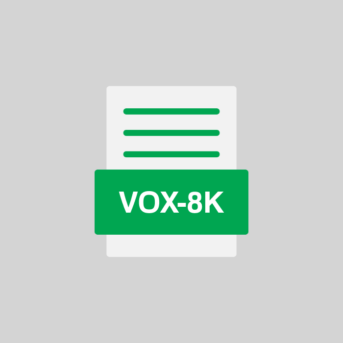 VOX-8K Endung