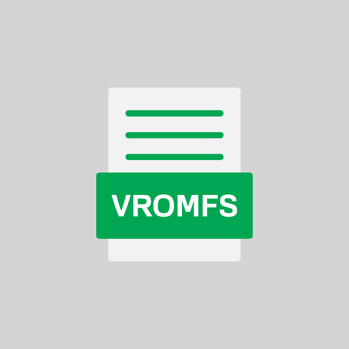 VROMFS Endung