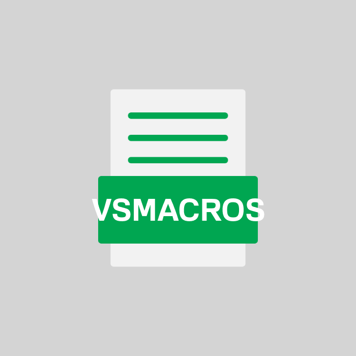 VSMACROS Endung