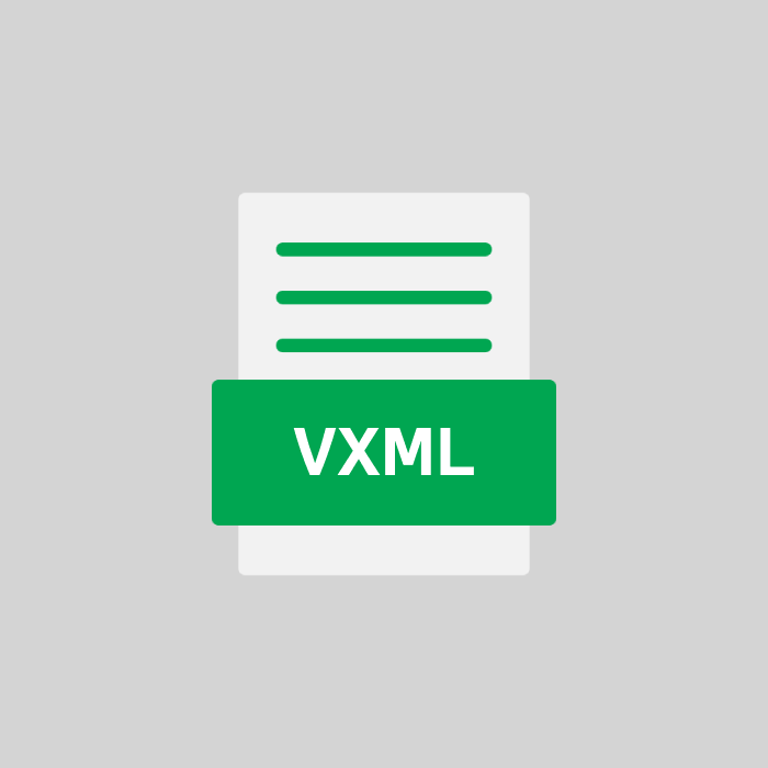 VXML Endung