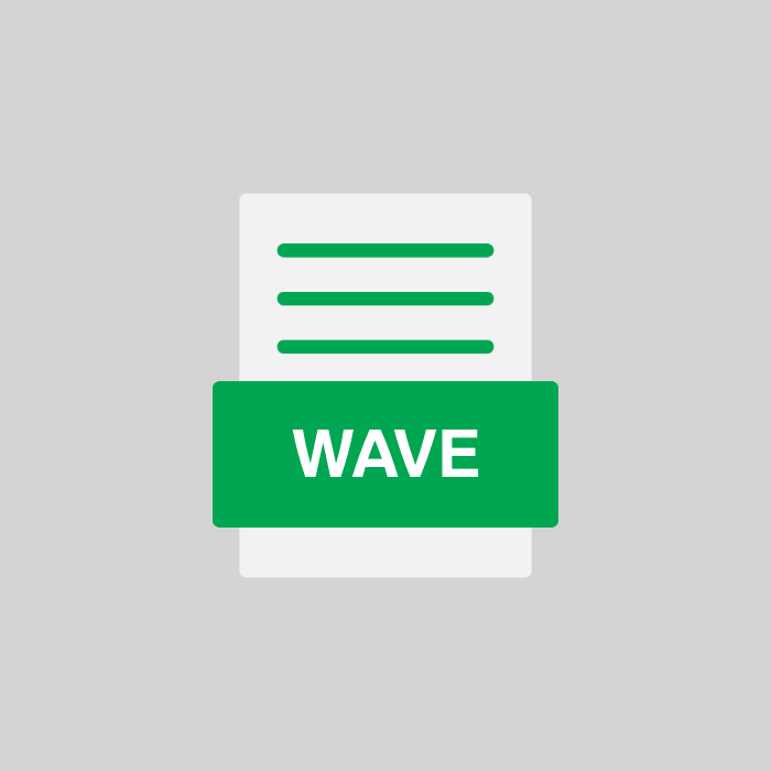WAVE Datei