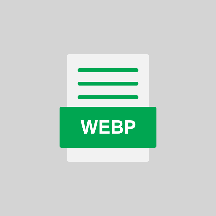 WEBP Endung