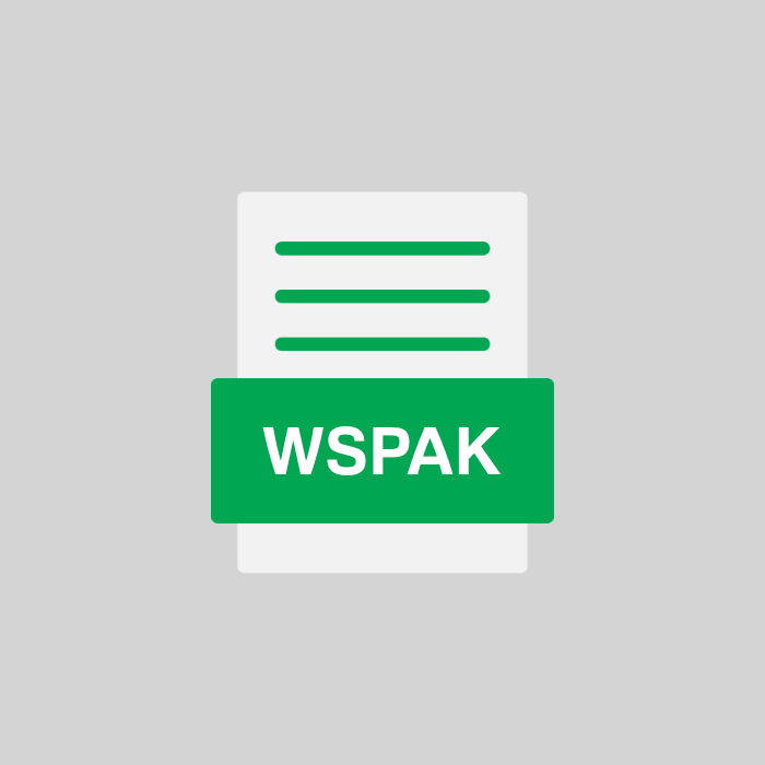 WSPAK Endung