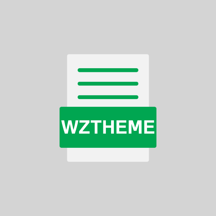 WZTHEME Endung